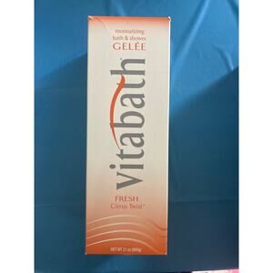 Vitabath Fresh Citrus Twist Moisturizing Bath & Shower Gelée 21 oz